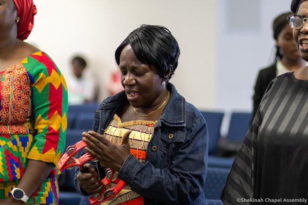 Worship, with hands and hearts lifted.